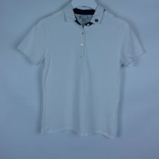 Lyle&Scott biała koszulka polo bawełna / M