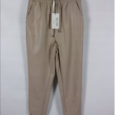 NA-KD spodnie jogger ekoskóra PU pants z metką / 36