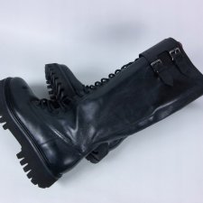 Bronx skórzane kozaki skóra naturalna 41 / 26 cm