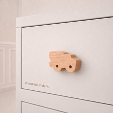 Gałki do mebli z drewna, budowa, betoniarka pokój dziecka wzór dąb, do pokoju dziecięcego, chłopca, wzory, gałka do mebli ikea