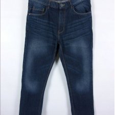 Idustrialize straight jeans spodnie dżins 34 Short / M