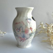 AYNSLEY - Wazonik mały ❀ڿڰۣ❀ SWEETHEART ❀ڿڰۣ❀ Delikatna porcelana - KOLEKCJONERSKA SERIA. Kwiaty