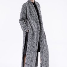 woolen cardigan coat