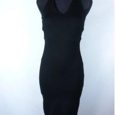 Zara sukienka midi z wycięciami / XS