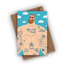 KARTKA DLA CHŁOPAKA - FAJNY Z CIEBIE CHŁOPAK!