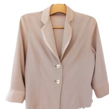 Żakiet Wallis capuccino marynarka vintage beżowa