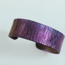 bransoletka tytanowa  "viola"