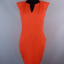 River Island ołówkowa sukienka przed kolano neonowa 12 / 38