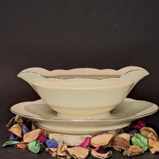 Przedwojenna śląska porcelana CT Altwasser sosjerka