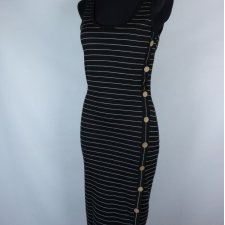 Primark dzianinowa sukienka midi w paski 10 / 36