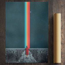 Plakat motywacyjny - Idź swoją drogą ( A2 - 42 x 59,4cm )