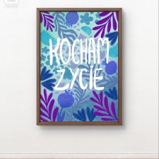 Plakat Kocham życie