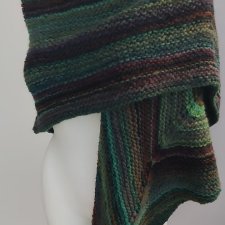 Chusta wełniana handmade