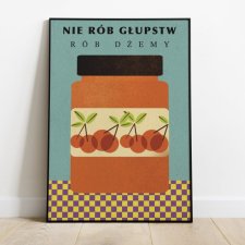Plakat 50x70 cm Dżem