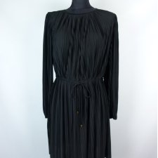 H&M plisowana sukienka mini / M