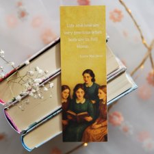 Louisa May Alcott Małe Kobietki - zakładka do książki z papieru