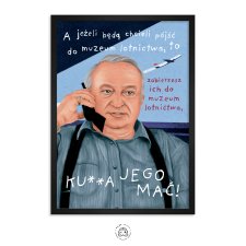 Muzeum lotnictwa (Chłopaki nie płaczą) - Plakat (50x70)
