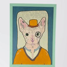 Obraz - KOT SPHINX - A3