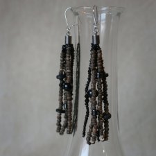 Kolczyki wiszące boho