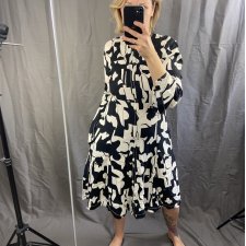 black&white dress