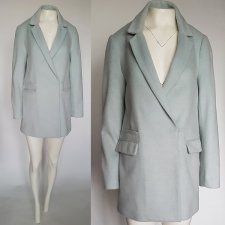 NEW LOOK klasyczny prosty płaszcz z wełną 38 M Hv291