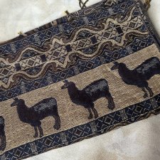 100 % PASHMINA  tkany SZAL Z JEDWABIEM  - 70 x 170