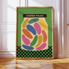 Plakat 30 x 40 cm Ogórek polski
