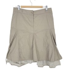 DREAMSTAR wyjątkowa spódnica plisy ściągacze 42 XL