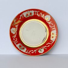 Talerzyk dekoracyjny ZSRR Uzbekistan Taszkient retro vintage sztuka ludowa kolekcjonerski