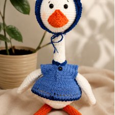 Szydełkowa gąska handmade