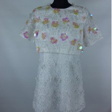 ASOS Petite sukienka przed kolano haft 12 / 38 z metką