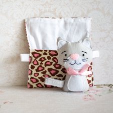 Minisie w śpiworku - Kotek szary